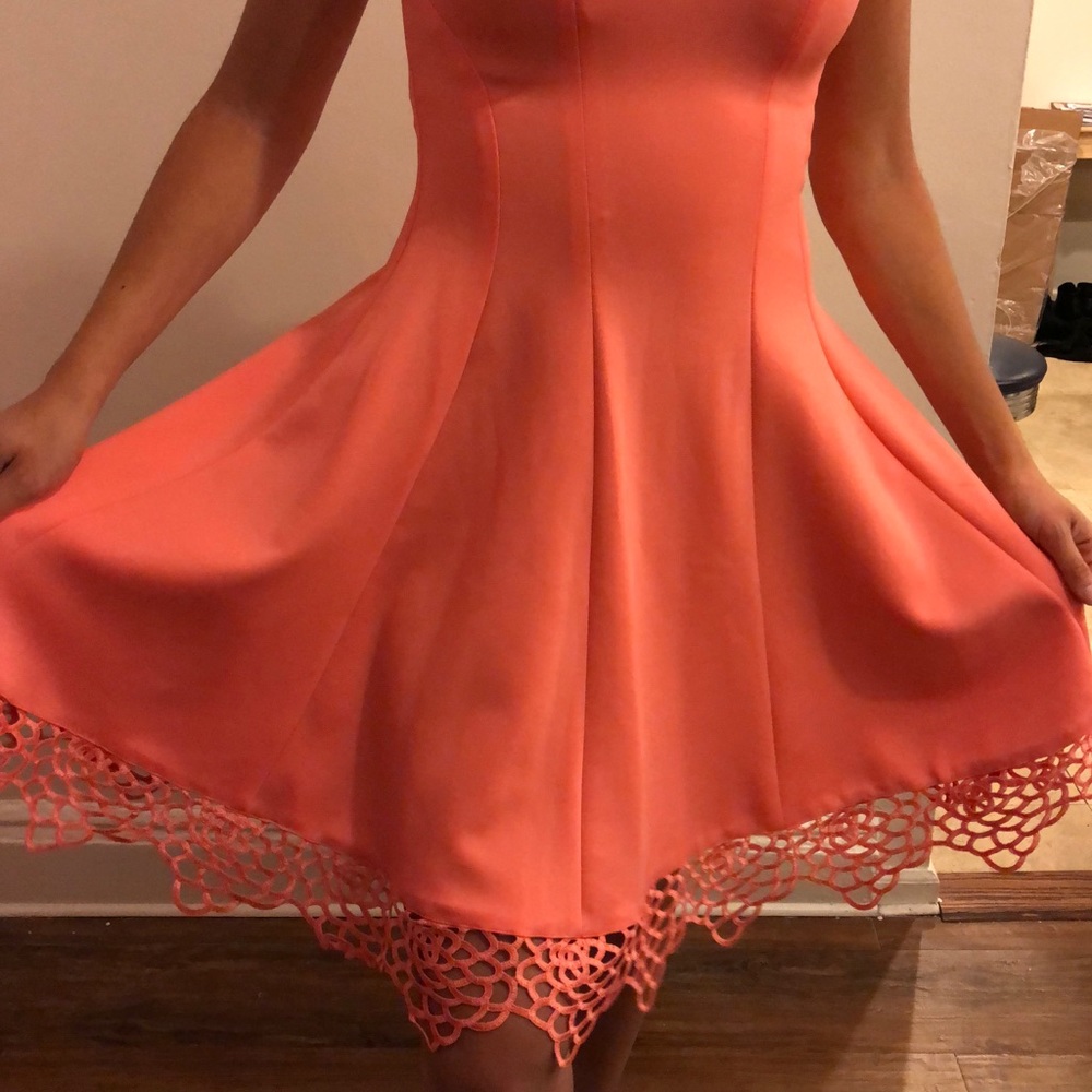 Coral Summer Dress